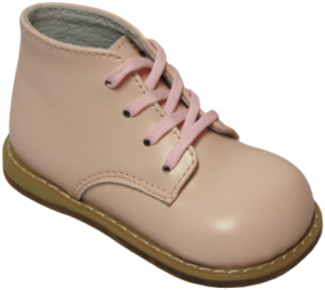 LEATHER BABY WALKING SHOES (0441501-3) PINK